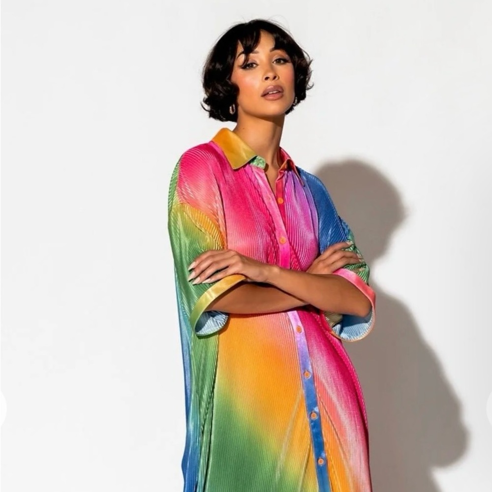 Dressed In Lala Rainbow Dress